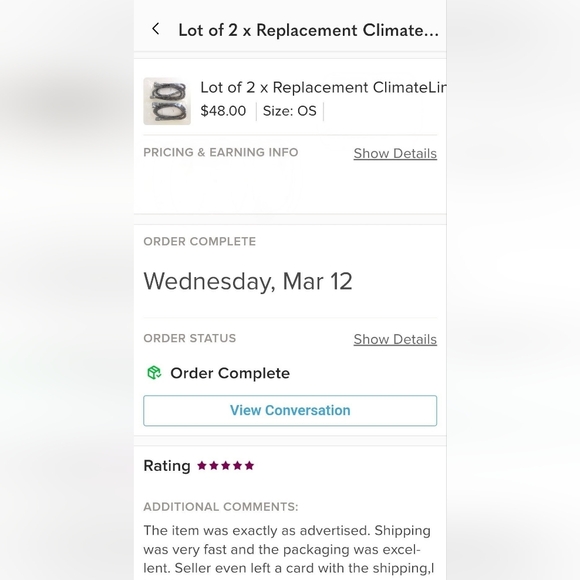 Lot of 2 x NIP ClimatelineAir 37296 Resmed CPAP Tubes Tubing Hose New Sealed - Picture 5 of 6